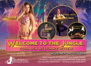 Costa Rica Bellydance Retreat @ Hotel Doce Lunas